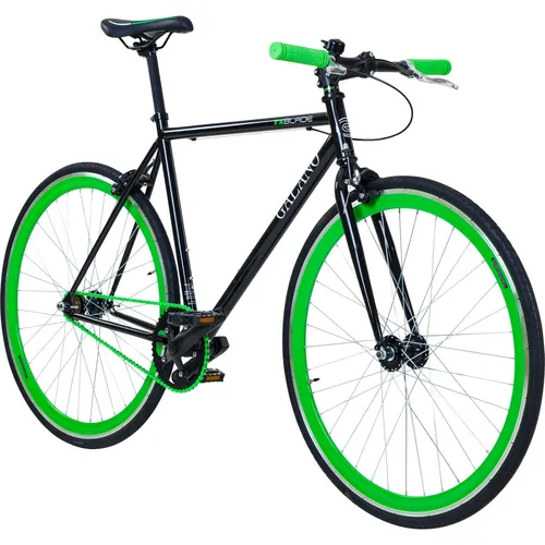 Galano Blade Fixie Fahrrad 28 Zoll Singlespeed - Retro Urban Bike für 165 - 195 cm, mit Flip Flop Nabe für Fixed Gear und Freilauf, ideal für minimalistische Stile und urbanes Fahren.