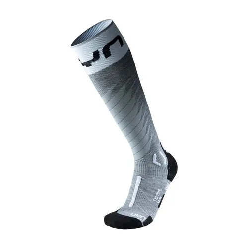 Uyn Woman Ski One Merino Socks 39/40 - Hochwertige Langlaufsocken für Damen - Langlaufsocken für Damen mit innovativer Zerocuff-Technologie für optimale Durchblutung und Komfort. Hergestellt aus Merinowolle und Natex-Bio-Faser für herausragende Thermoregulierung und Atmungsaktivität.