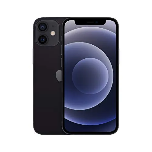 Apple iPhone 12 mini, 64GB, Schwarz - Generalüberholt - Simlockfreies Handy mit kompakter Größe, ideal für Nutzer, die ein leistungsstarkes Smartphone in handlicher Form suchen.