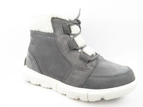 Sorel Damen-Winterstiefel, SOREL EXPLORER II CARNIVAL COZY WP - Wanderschuhe für kalte Tage, mit warmem Vliesfutter und wasserfestem Wildleder für optimalen Komfort und Schutz auf winterlichen Abenteuern.