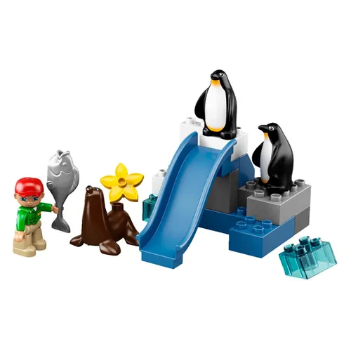 Lego Duplo 6157 Großer Stadtzoo Zoo Gehege Tiere Tiger Panda Tierpark Tier Jeep