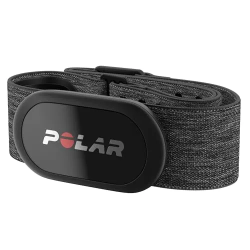 Polar H10 Herzfrequenz-Sensor - Brustgurt für Sportmessgeräte, höchst präziser EKG-Sensor mit Bluetooth und ANT+ für vielseitigen Einsatz beim Sport, inkl. internen Speicher und wasserdichtem Design.
