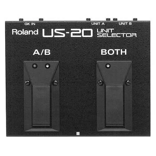 Roland US-20 Unit Selector Gitarren-Effekt-Pedal für GK-Synthesizer schwarz N2