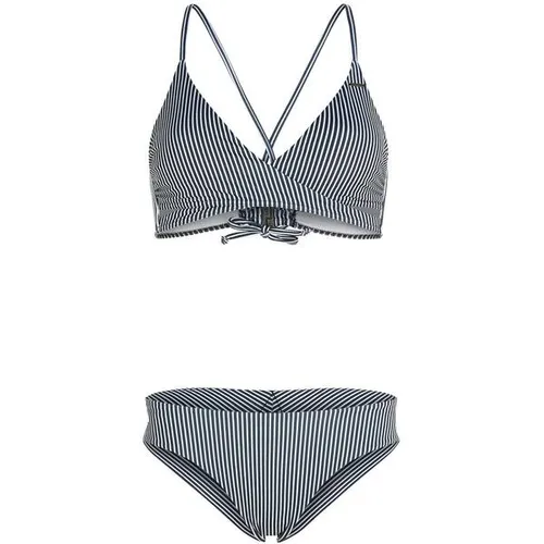 O'Neill Triangel-Bikini ESSENTIALS BAAY MAOI BIKINI SET - Sportlicher Triangel-Bikini in blau mit Bindeband im Rücken, ideal für den Strand oder Pool. Hergestellt aus elastischer Microfaser für optimalen Tragekomfort.