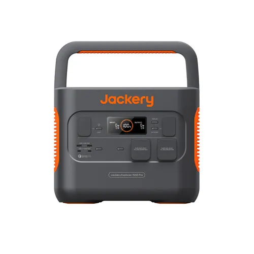 Jackery Explorer 1500 Pro Tragbare Powerstation 1512Wh – Mobile Stromversorgung, Outdoor Notstromaggregat, Solargenerator, Stromgenerator, Generator