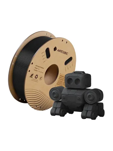 Anycubic High Speed PLA Filament 1 KG Schwarz - Hochwertiges 3D-Drucker-Zubehör für präzise Druckergebnisse. Das Anycubic PLA Filament bietet eine hervorragende Haftung und ist ideal für schnelle Druckprojekte.