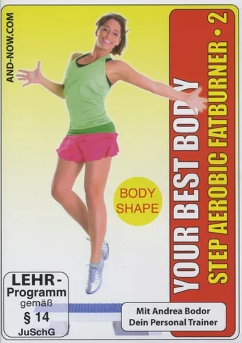 ANDREA/FITNESS BODOR - YOUR BEST BODY/STEP AEROBIC FATBURNER2  DVD NEU
