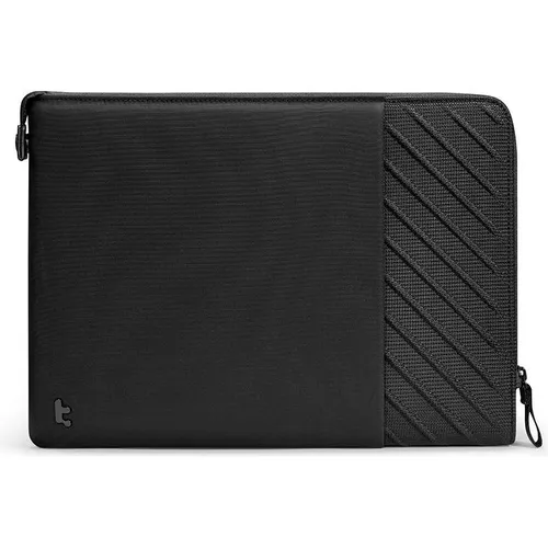 Tomtoc Voyage-A10 Laptop Sleeve 16'' - Elegante Schutzhülle in Schwarz - Laptop-Tasche für Geräte bis 16'', bietet robusten Schutz mit Memory Foam und wasserabweisendem Material, ideal für stilbewusste Nutzer.