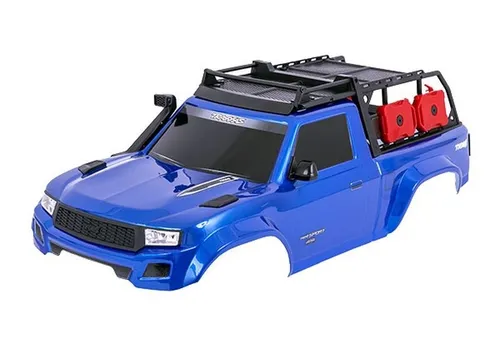 Traxxas TRX-4 Sport Karosserie blau mit Anbauteilen - Modellbausätze - Hochwertige Karosserie für TRX-4 Sport, ideal für individuelle Anpassungen und verbesserte Optik.