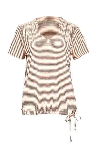 killtec Damen Funktions T-Shirt Lilleo WMN TSHRT F, lachs, 42, 37010-000