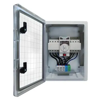 Automatischer Notstromumschalter 63A - Kipor.org ATS Box - Stromaggregate für Home Backup, einfacher Anschluss und Montage, sorgt für unterbrechungsfreie Stromversorgung bei Ausfällen.