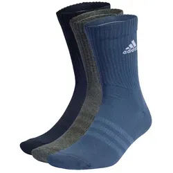 adidas Sportswear Funktionssocken CUSHIONED CREW SOCKEN, 3 PAAR (1-Paar) blau 5.5K - 7K