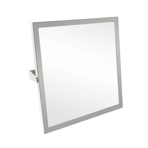 Brillantbad BELP Kippspiegel Edelstahl gebürstet 600x600x120 mm - WC-Sitze mit barrierefreier Unterstützung, ideal für ein modernes Badezimmerdesign und praktische Anwendung in Dusche, Waschbecken oder Toilette.