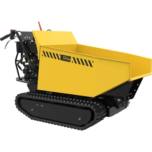 Güde Benzin Raupendumper GRD 500/R - Robuster Kettendumper mit 500 kg Tragfähigkeit, ideal für Bau- und Landschaftsarbeiten. Leistungsstarker Motor mit 4,1 kW für effizientes Arbeiten.
