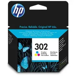 HP 302 (F6U65AE) - Original Tintenpatrone in Farbe - Druckerpatrone HP 302 (F6U65AE) für brillante Farbausdrucke. 4ml Kapazität und 24 Monate Garantie. Ideal für Zuhause und Büro - bequem online kaufen und Treuepunkte sammeln!