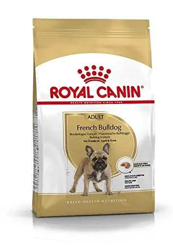 ROYAL CANIN French Bulldog Adult 9kg - Spezielles Hundefutter für ausgewachsene Französische Bulldoggen, unterstützt Muskelmasse und fördert Fettverbrennung, 5% Rabatt mit Code ROYAL-5