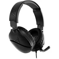 TURTLE BEACH Recon 70N Over-Ear Stereo Gaming Headset, Schwarz - PC-Headset mit 40 mm-Lautsprechern für klaren Sound und satten Bässen, leichtes Design und komfortable Kunstleder-Ohrpolster, ideal für lange Gaming-Sessions.
