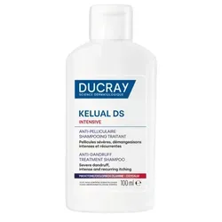 Ducray Kelual DS Intensive Anti-Schuppen Shampoo - Anti-Schuppen Shampoo für seborrhoische Dermatitis, lindert Juckreiz und entfernt hartnäckige Schuppen effektiv, auch für gefärbtes Haar geeignet.