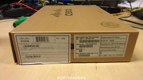 Cisco CP-7945G 2-Line Color Gigabit IP VoIP Phone 7945 IP Telephone NEW IN BOX