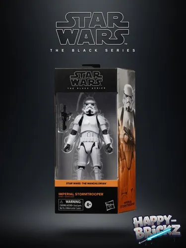 Star Wars The Black Series Imperial Stormtrooper Figur - Sammlerstück aus der beliebten Produktlinie The Black Series. Die detailgetreue Stormtrooper-Figur begeistert Fans von TV, Filmen & Videospielen. Ideal für die Vitrine oder zum Spielen.