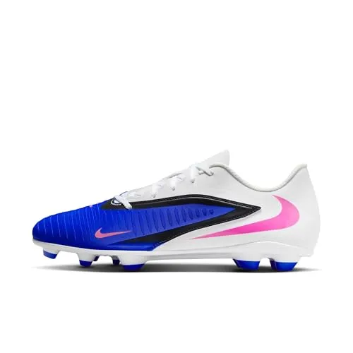 Nike Phantom 6 Low Club FG/MG Fußballschuhe - Vielseitige Außensohle für Natur- und Kunstrasen. Das synthetische Obermaterial bietet optimale Ballkontrolle, während der Schnürverschluss für einen sicheren Sitz sorgt.