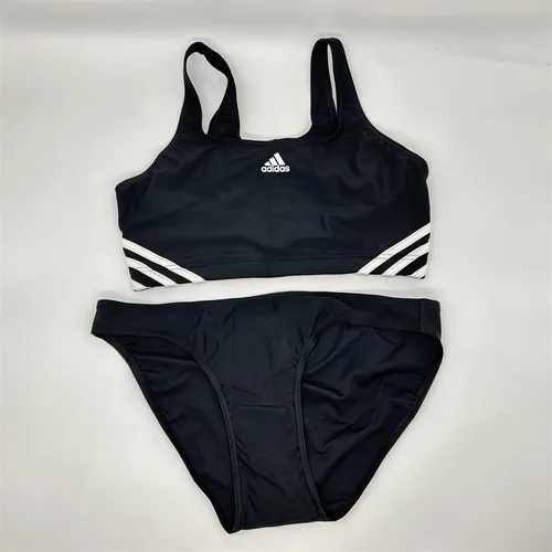 Adidas 3S Sportliche Bikinis Schwarz/Weiß 42