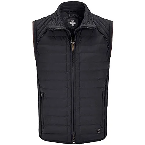 Wellensteyn Molecule Weste schwarz, Gr.L Herren - Funktionsjacke mit herausragender Wärmeisolierung, ideal für Outdoor-Aktivitäten und kalte Tage.