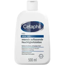 Cetaphil PRO Urea 10% Intensiv aufbauende Feuchtigkeitslotion - Arzneimittel für extrem trockene Haut, mit tiefenwirksamem Urea-Komplex für langanhaltende Hydratation und Stärkung der Hautschutzbarriere.