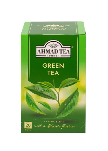 Grüner Tee Green Tea 20 Teebeutel à 2g Chinesischer Grüntee зелёный чай شاي أخضر