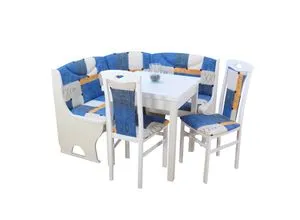 moebel-direkt-online Eckbankgruppe 4tlg. – Modernes Spar-Set mit Stauraum - Eckbankgruppe mit Stauraum und ausziehbarem Tisch, ideal für kleine Räume. Komfortable Stühle aus Massivholz und schaumstoffgepolsterte Sitzflächen bieten hohen Sitzkomfort.
