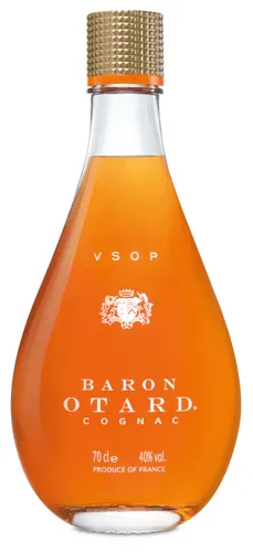 Baron Otard VSOP Cognac 0,7 l - Hochwertiger Genuss aus Frankreich - Weinbrand, Cognac & Brandy – Feiner VSOP Cognac mit Aromen von Birne und Vanille, ideal für besondere Anlässe.