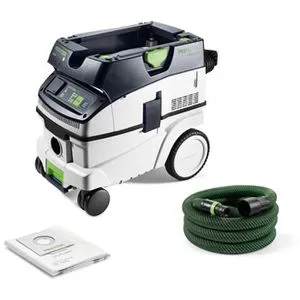 Festool Absaugmobil CTL 26 EI TP = 44 - Nass-/Trockensauger mit Antistatik-Funktion und automatischer Steckdose, ideal für saubere und sichere Arbeitsumgebungen.