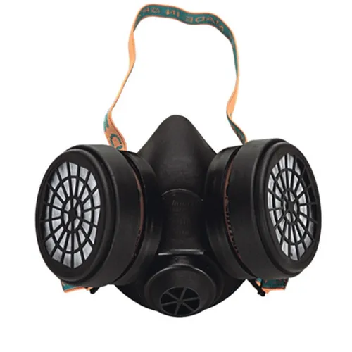 Atemschutz Halbmaske mit Filtern A1, Climax - Atemschutzmasken für effektiven Schutz vor organischen Gasen und Dämpfen, ausgestattet mit zwei austauschbaren Filtern für hohen Tragekomfort und Sicherheit.