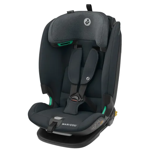 Maxi-Cosi Titan Plus i-Size – Mitwachsender Kinderautositz - KINDERAUTOSITZ GRUPPE 1/2/3: i-Size-zertifizierter Sitz mit G-CELL-Seitenaufprallschutz, 4 Liegepositionen und 100% recyceltem Bezug für höchsten Komfort und Sicherheit von 15 Monaten bis 12 Jahren.