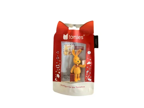 Tonies Tonie Figur | Briefe Von Felix - Ein kleiner Hase auf Weltreise - Kinder-Kassettenrecorder mit der beliebten Tonie Figur, fördert das Hörverstehen und die Fantasie von Kindern im Alter von 5-16 Jahren.