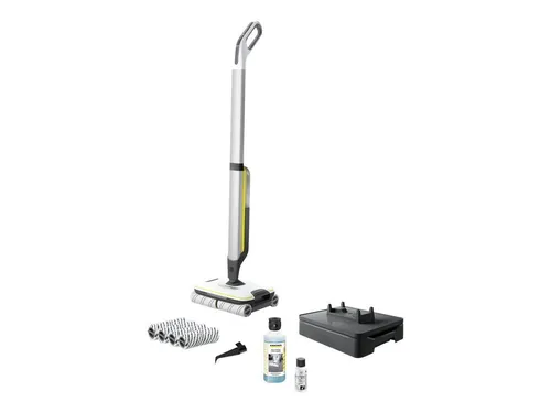 KÄRCHER FC 7 Cordless Premium Hartbodenreiniger - Kabelloser Waschsauger für müheloses Reinigen von Hartböden, mit schneller Ladezeit von nur 4 Stunden und innovativer Nasssaug-Technologie.
