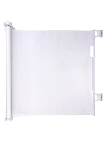 Edco Einziehbarer Hundezaun Weiß - 160 cm für Haustiere - Edco Einziehbarer Hundezaun in Weiß, 160 cm - ideal für den Innenbereich. Einfach zu montieren und zu verstauen, perfekt zur sicheren Begrenzung des Bewegungsraums Ihres Haustiers.