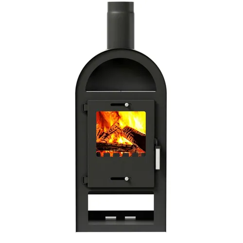 Kaminofen Magna 3.0 schwarz 7 kW - Eleganter Kaminofen mit 7 kW Leistung, ideal für wohlige Wärme und gemütliche Atmosphäre in Ihrem Zuhause.