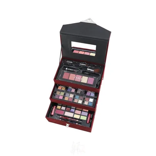 ZMILE COSMETICS Beauty Case Velvety (dark berry) - Veganes Make-up Set für unterwegs, umfangreiche Auswahl an hochwertiger Kosmetik und ideal als Geschenk