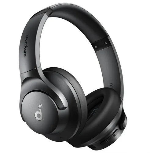 SOUNDCORE BY ANKER Q21i NC: Over-ear Kopfhörer mit Noise Cancelling - Kopfhörer mit Hybrid Active Noise Cancelling, 40h Spielzeit im ANC-Modus und Hi-Fi Sound, ideal für Reisen und personalisierbar per App.