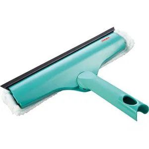Leifheit Fensterreinigungsset Click-System 51320 - Fensterputzgeräte mit 32 cm Abzieher und Einwascher, für streifenfreie Reinigung dank beweglichem Gelenk und waschbarem Bezug.