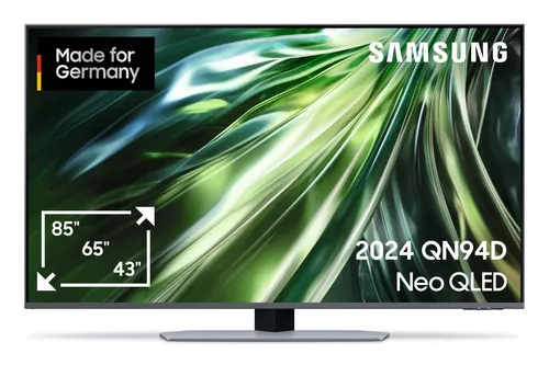 GQ43QN94DAT NeoQLED - 43 Zoll 4K Ultra HD Fernseher, VESA 200 x 200 mm, mit Tizen OS und Versandkostenfrei, jetzt Smartphone und 100 Cashback sichern!