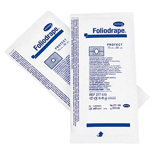 Foliodrape Protect selbstklebend 75 x 90 cm 40 Stück Abdecktücher