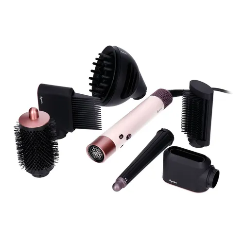 Dyson Airwrap i.d. Curly + Coily Ceramic Pink 601926-01 - Lockenstäbe mit Diffusor-Aufsatz für natürliche Locken, individuelle Einstellungen über die MyDyson App und intelligenter Wärmeregler zum Schutz deines Haares.
