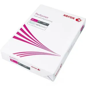Xerox Kopierpapier Performer DIN A4 80 g/m² - 500 Blatt, hochwertiges Qualitätspapier für langlebige Dokumente und umweltfreundlich zertifiziert
