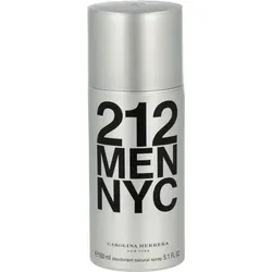 Carolina Herrera 212 Men NYC Deodorant Spray 150ml - Deodorant für Herren, langanhaltender Schutz und erfrischender Duft aus holzigen und blumigen Noten, ideal für den modernen, stilbewussten Mann.