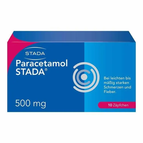 Paracetamol STADA® 500 mg Zäpfchen · 10 St · PZN 03798441