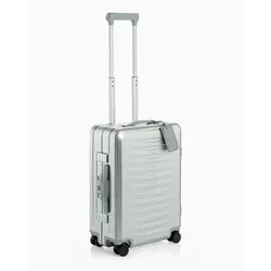 PORSCHE DESIGN Roadster Aluminium Hartgepäck - Eleganter Hartgepäckkoffer aus eloxiertem Aluminium in Silber, ideal für stilbewusste Reisende. Robust und leicht für müheloses Reisen.
