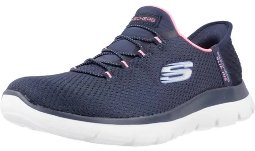 Skechers SUMMITS-DIAMOND DREAM Slip-On Sneaker - Sneaker mit praktischer Slip-Ins Funktion, ausgestattet mit Skechers Air-Cooled Memory Foam für optimalen Komfort und Dämpfung.