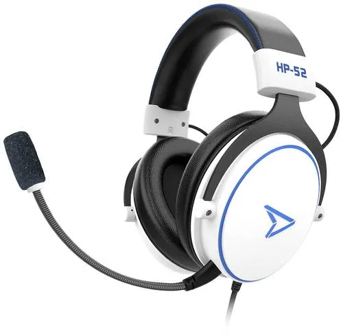 Pixminds HP-52 Gaming Over Ear Headset - Kabelgebunden mit Lautstärkeregelung - Kopfhörer mit 3D Virtuellen Surround-Sound für präzisen Klang und abnehmbarem Mikrofon. Leicht und ergonomisch für lange Gaming-Sessions. Inklusive Gutschein für einen Monat Sora Stream!
